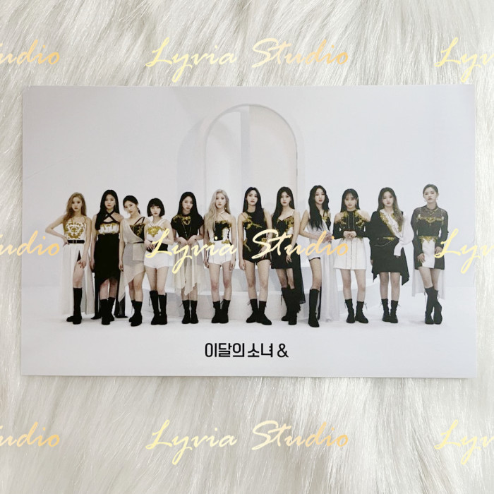 LOONA & Apple Music Offline Fansign Winner Postcard