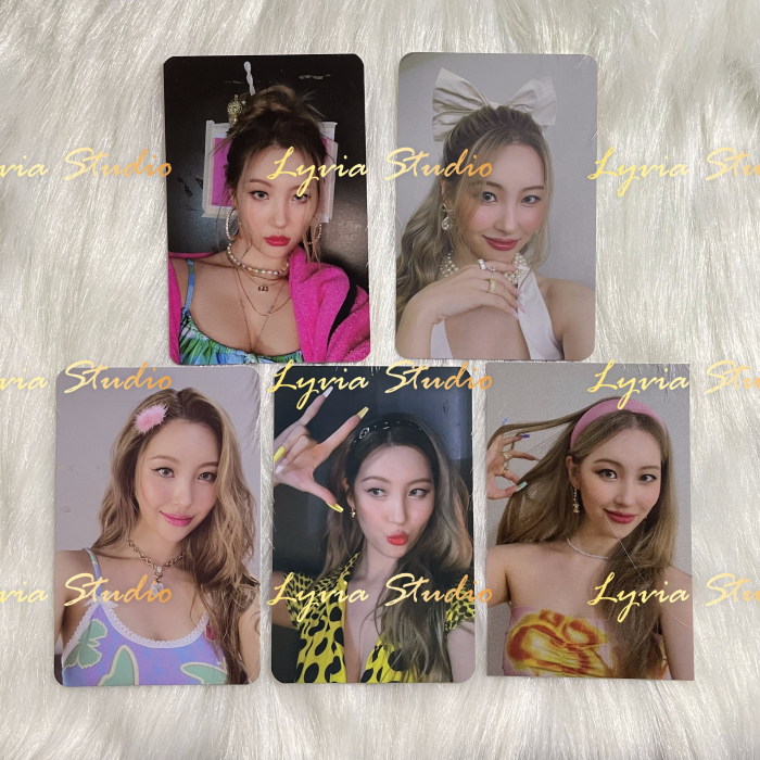 SUNMI 1/6 Pre-Order Limited Photocard