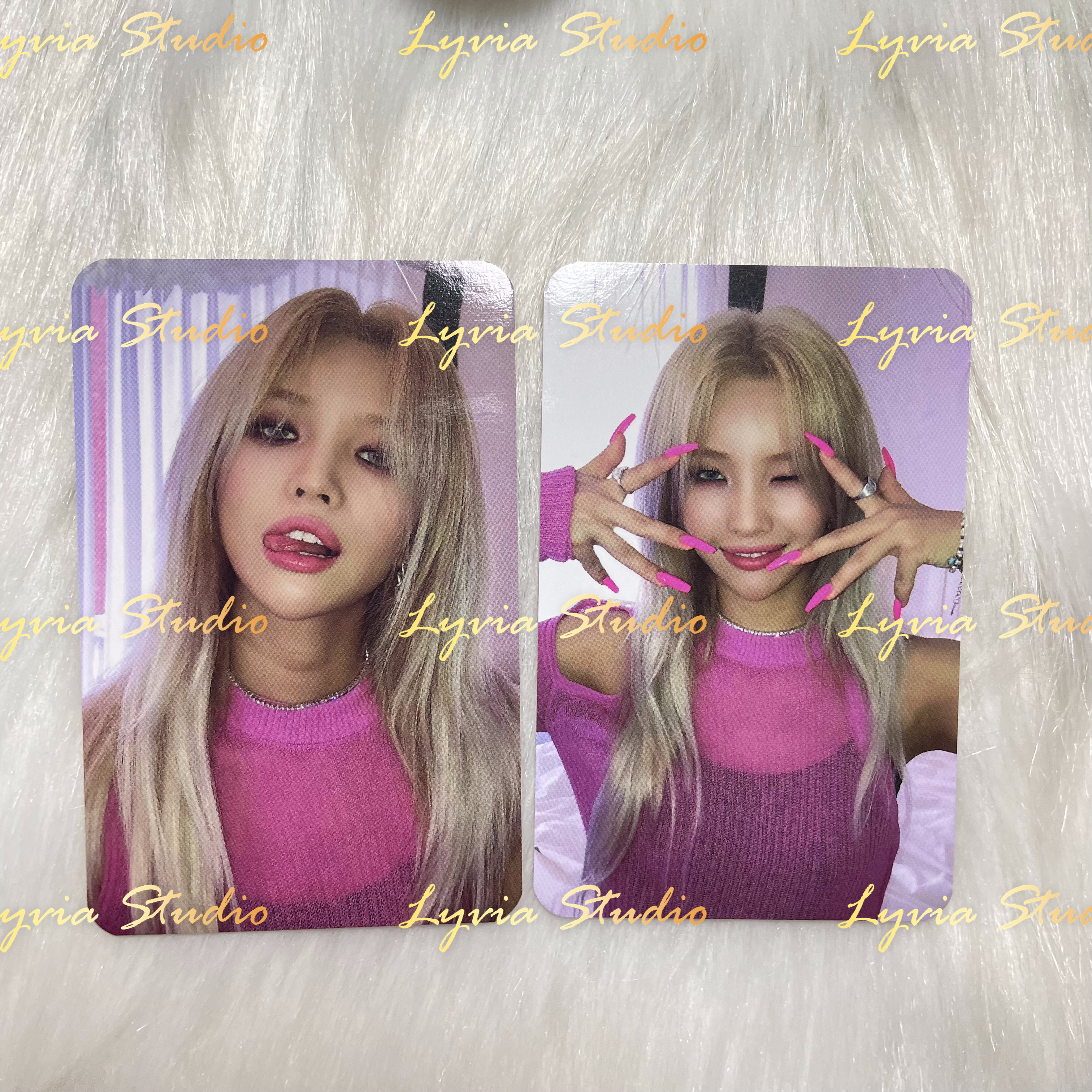 G)I-DLE SOYEON WINDY FANSIGN PHOTOCARD - www.lyviastudio.com