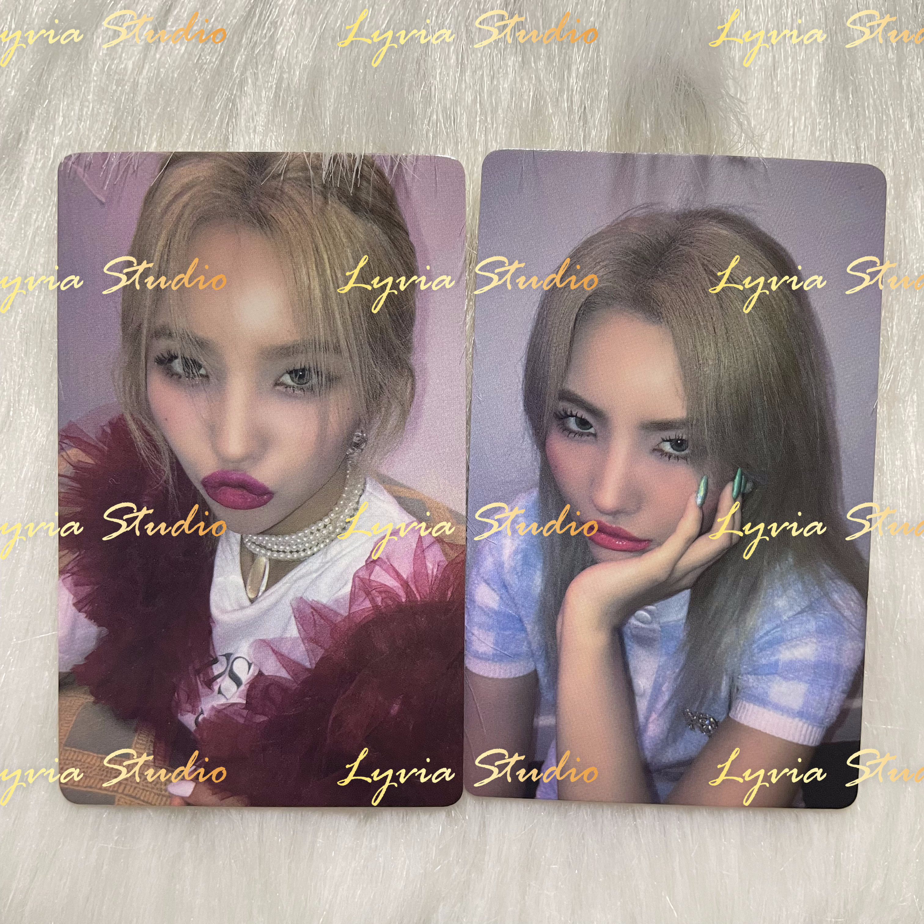 G)I-DLE SOYEON WINDY FANSIGN PHOTOCARD - www.lyviastudio.com