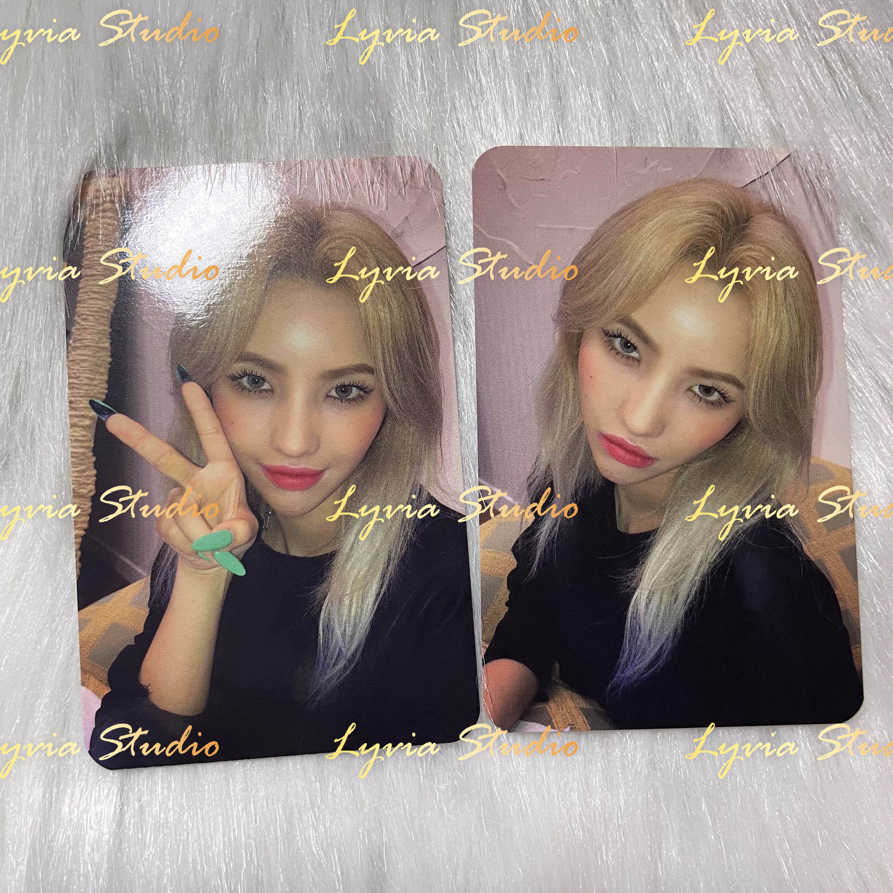 G)I-DLE SOYEON WINDY FANSIGN PHOTOCARD - www.lyviastudio.com