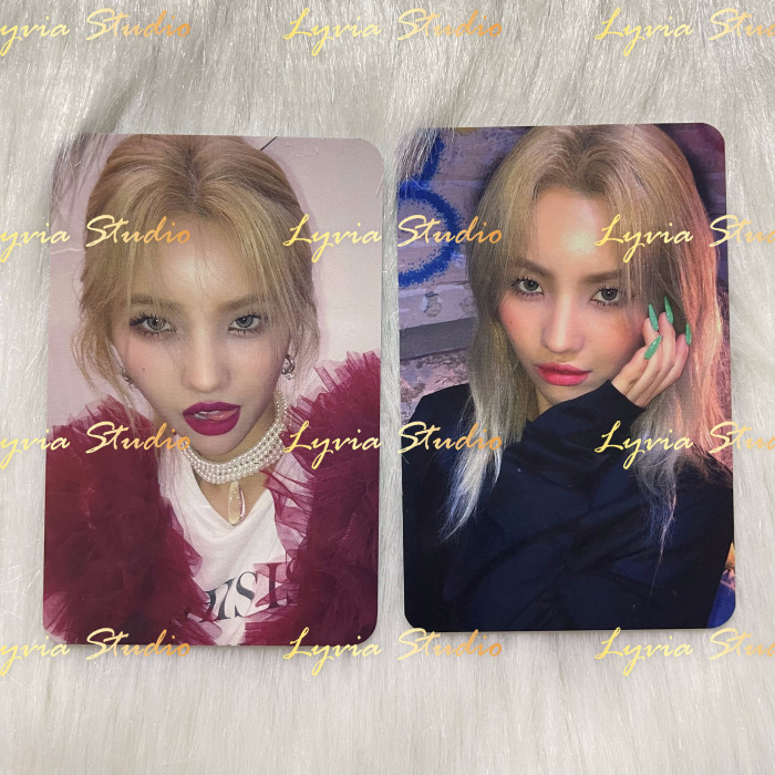 (G)I-DLE SOYEON WINDY FANSIGN PHOTOCARD