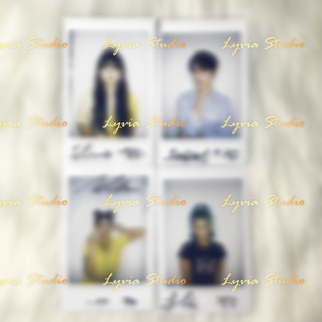 GIRLKIND Signed Polaroid