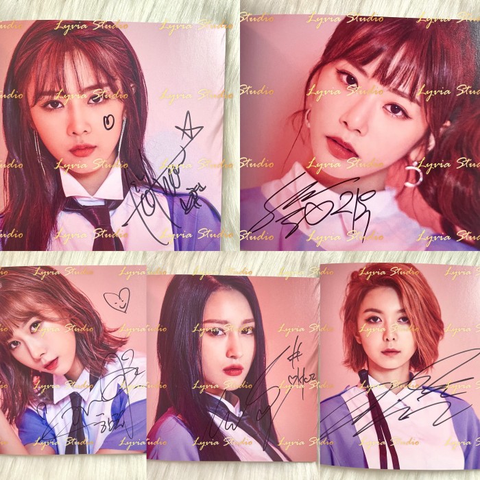 DREAMCATCHER The Beginning Of The End Japan Fansign Signed Page