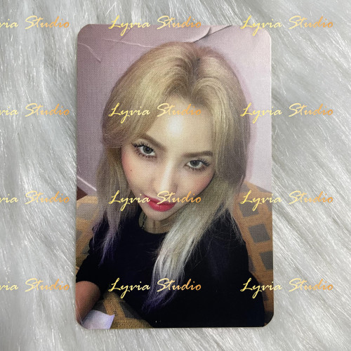 (G)I-DLE SOYEON WINDY UCUBE EVENT PHOTOCARD