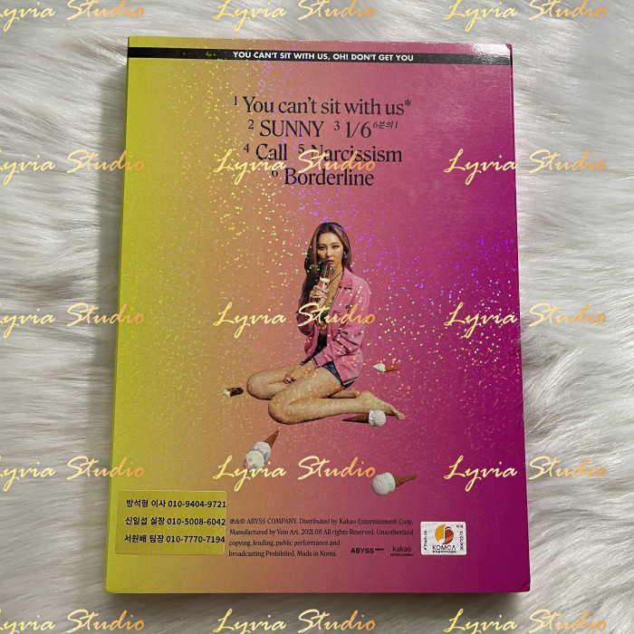 SUNMI 1/6 Signed Promo Album