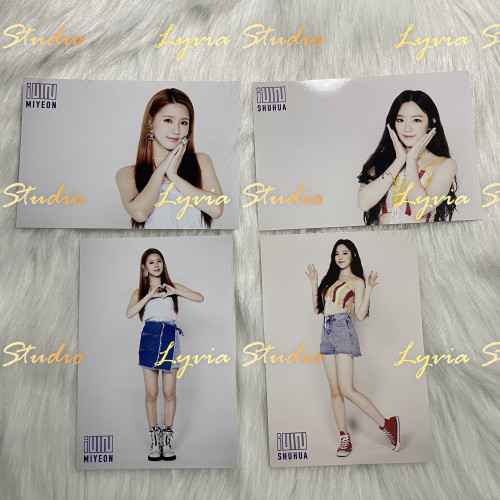 (G)I-DLE Japan Debut Officail MD Photograph Set