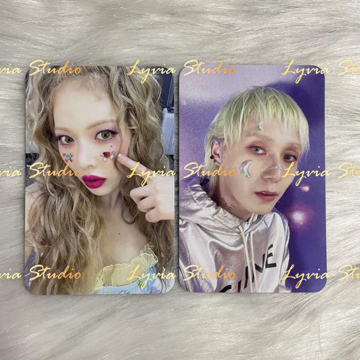 HYUNA  DAWN 1+1=1 PINGPONG Fansign Pre-order Photocard