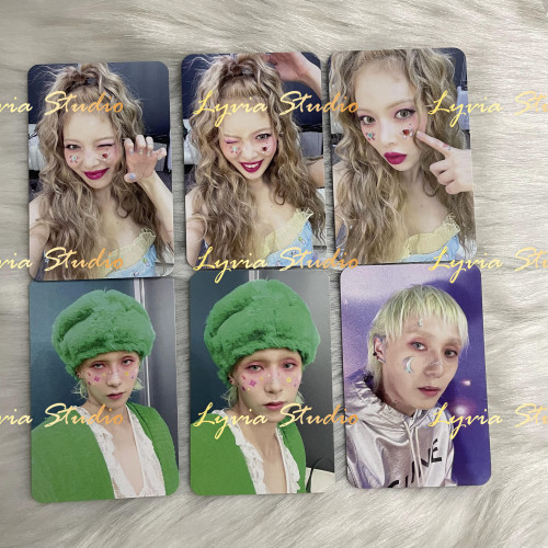 HYUNA  DAWN 1+1=1 PINGPONG Fansign Pre-order Photocard