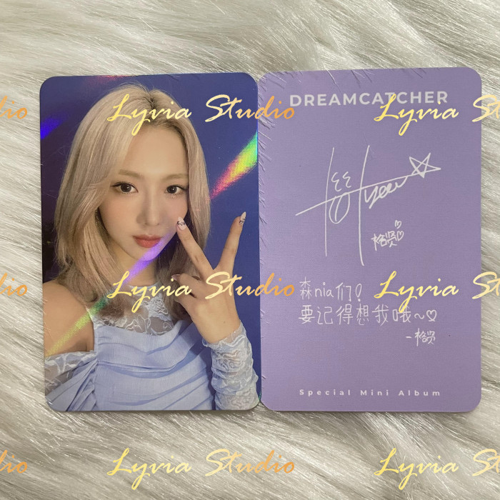 DREAMCATCHER BEcause Withfans Photocard