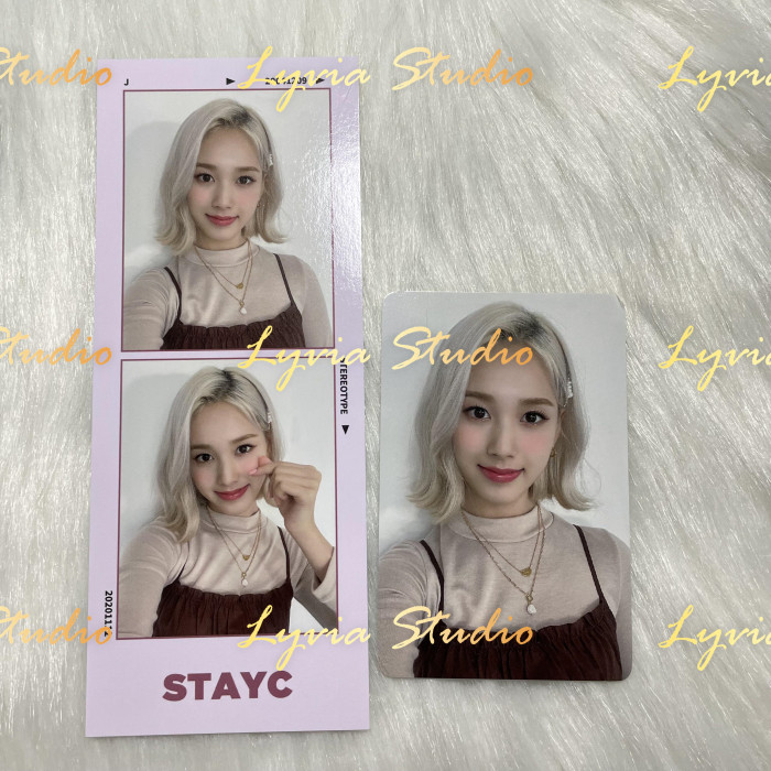 STAYC STEREOTYPE Withdrama 3.0 Fansign Pre-order Photocard