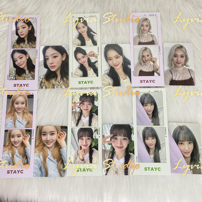 STAYC STEREOTYPE Withdrama 3.0 Fansign Pre-order Photocard