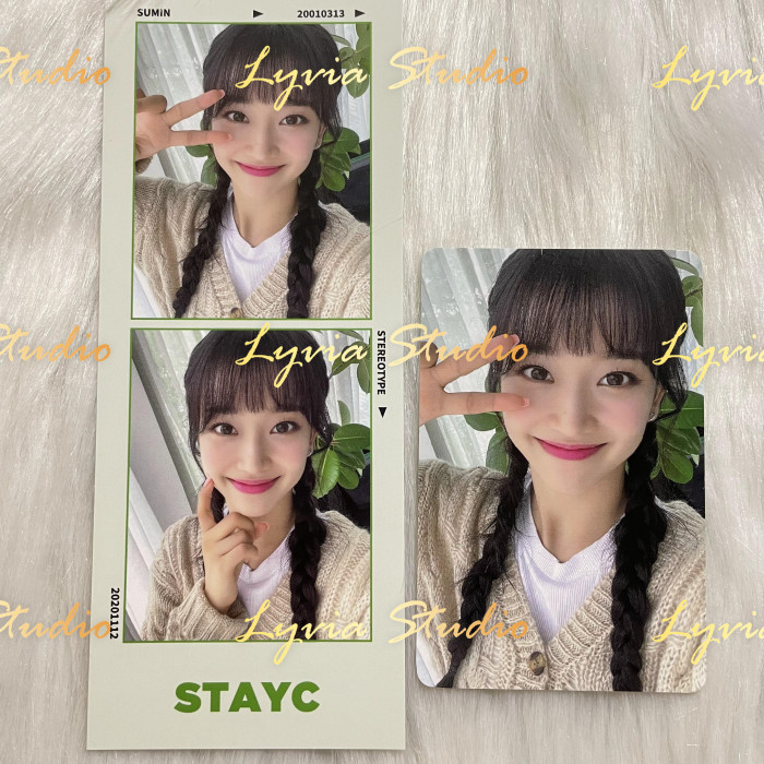 STAYC STEREOTYPE Withdrama 3.0 Fansign Pre-order Photocard