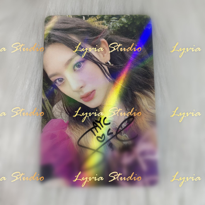 STAYC STEREOTYPE SIGNED Makestar Fansign Photocard