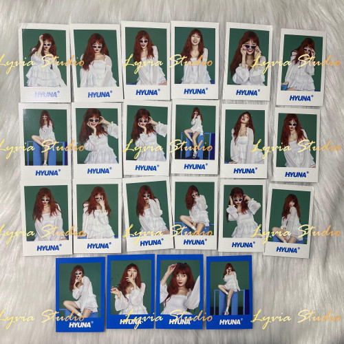 HYUNA UCUBE Concert Polaroid Photocard SET
