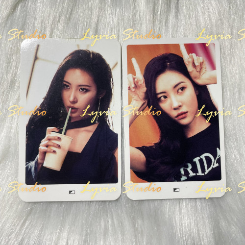 SUNMI Heroine Broadcast Photocard with broadcast booklet