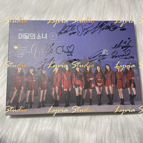 LOONA  # So What Signed Promo Album