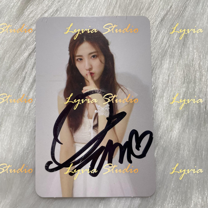 WJSN Signed Album Broadcast Photocard