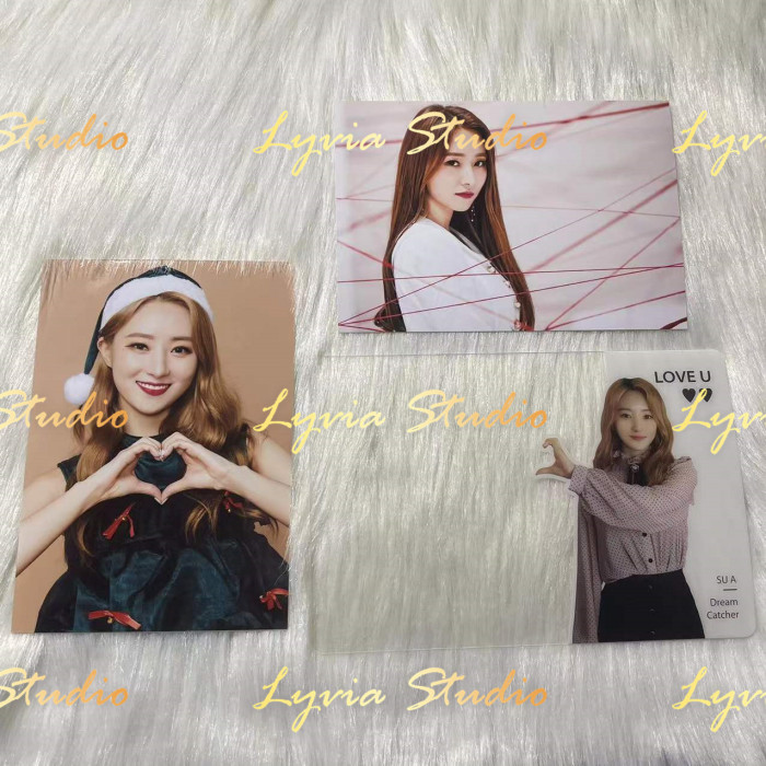 DREAMCATCHER SUA Japan Official Photo MMT Tour Book Transparent Photocard