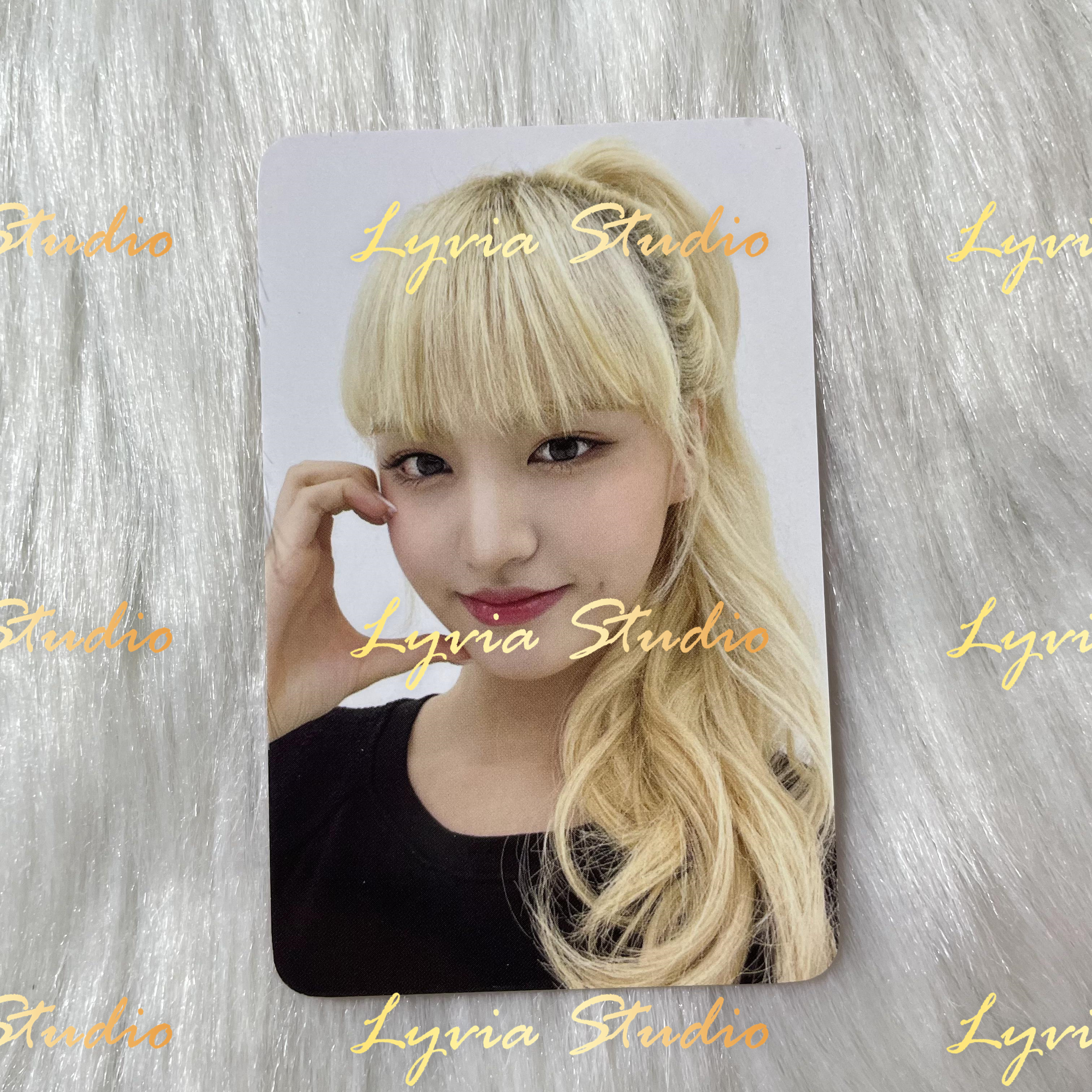 IVE Eleven Everline Fansign Pre-Order Photocard - www.lyviastudio.com