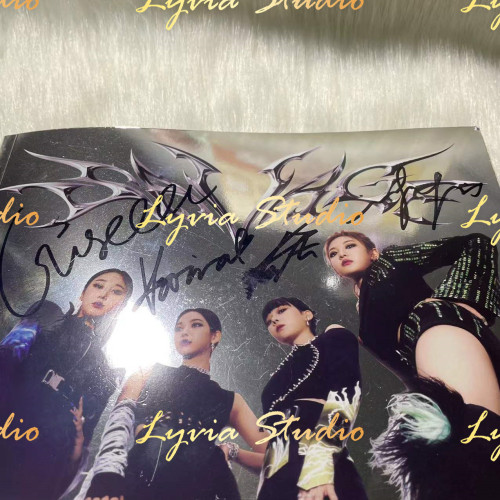 AESPA Savage Signed Promo Album