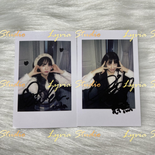 WJSN Eunseo LUDA Withfans Limited Undisclosed Polaroid  Replica Photocard