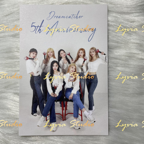 DREAMCATCHER 5th Anniversary Photocard and Postcard
