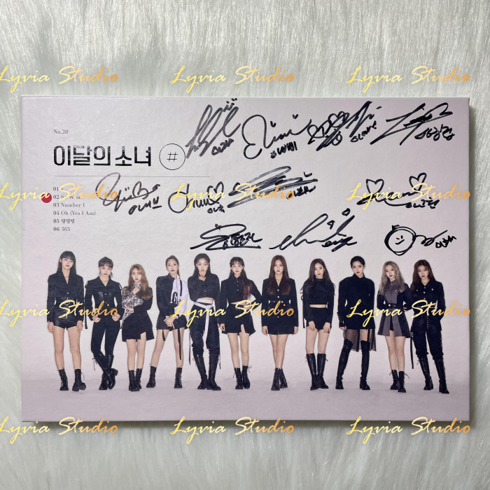 LOONA  # So What Signed Promo Album With Hyunjin Photocard