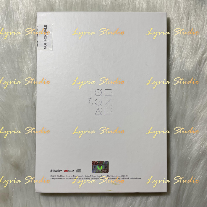 LOONA  # So What Signed Promo Album With Hyunjin Photocard