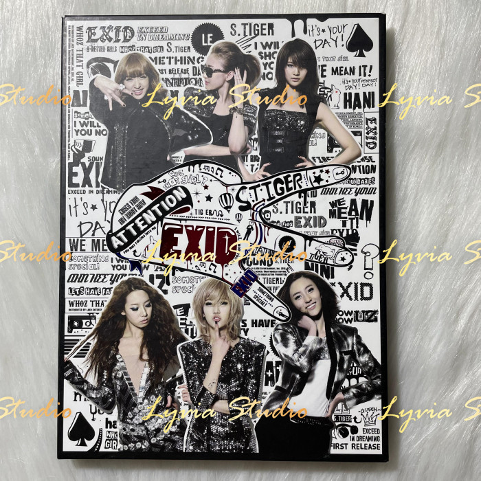 EXID Debut WHOZ THAT GIRL Signed Promo Album
