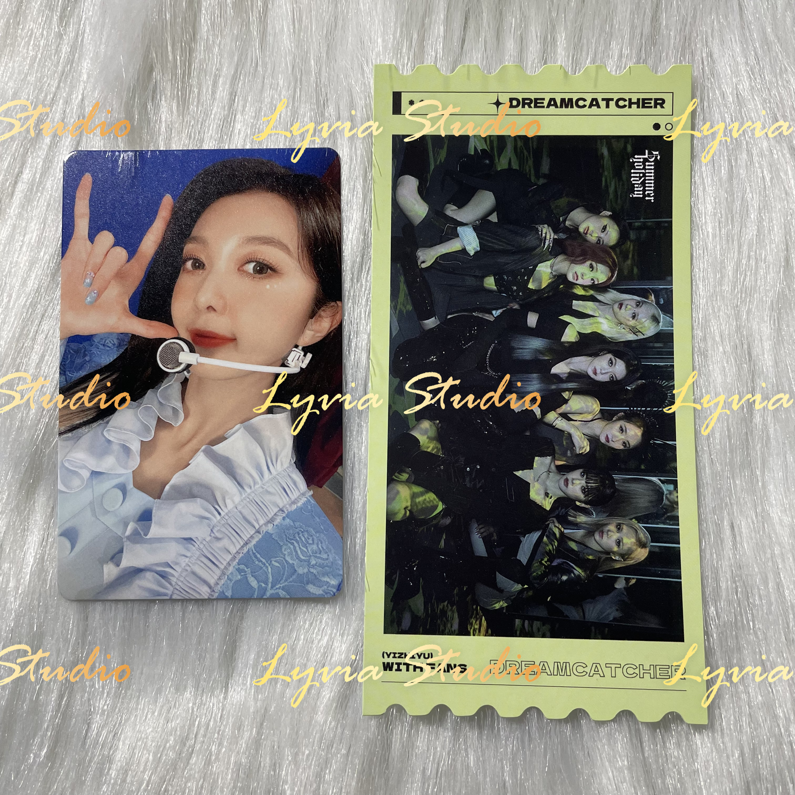 DREAMCATCHER Withfans Ticket Photocard - www.lyviastudio.com