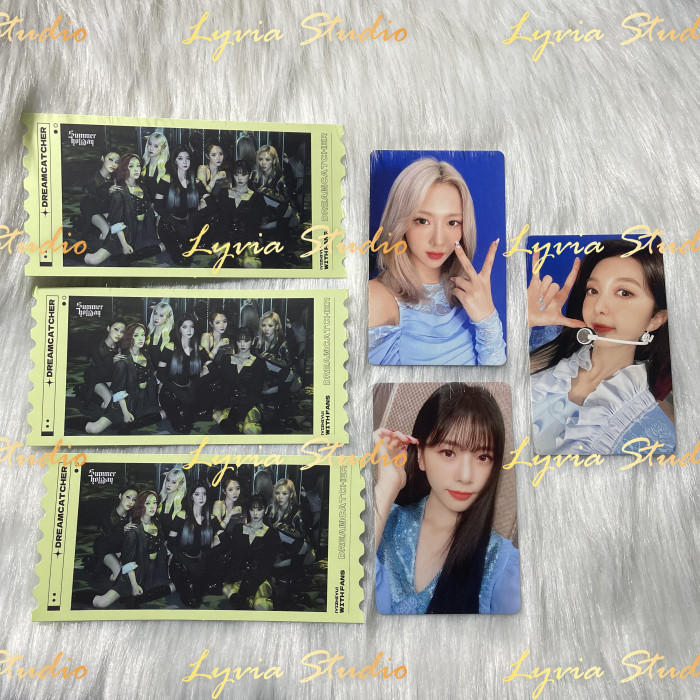 DREAMCATCHER Withfans Ticket Photocard