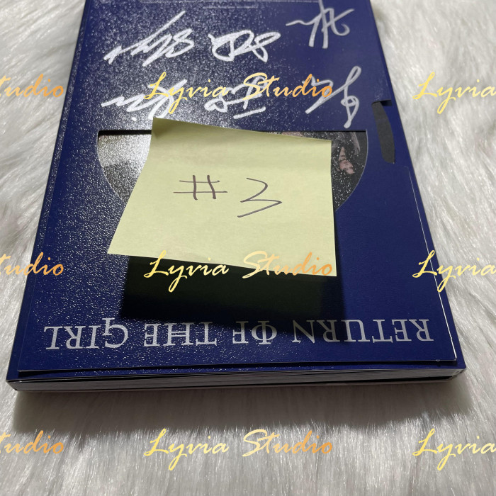 EVERGLOW Pirate ‘Return of The Girl’ OT6 All Member Signed Album