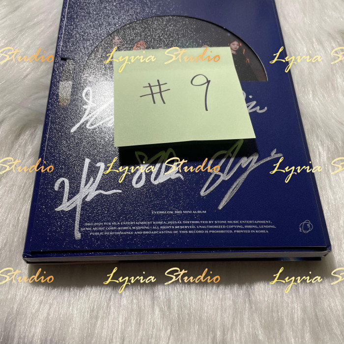 EVERGLOW Pirate ‘Return of The Girl’ OT6 All Member Signed Album