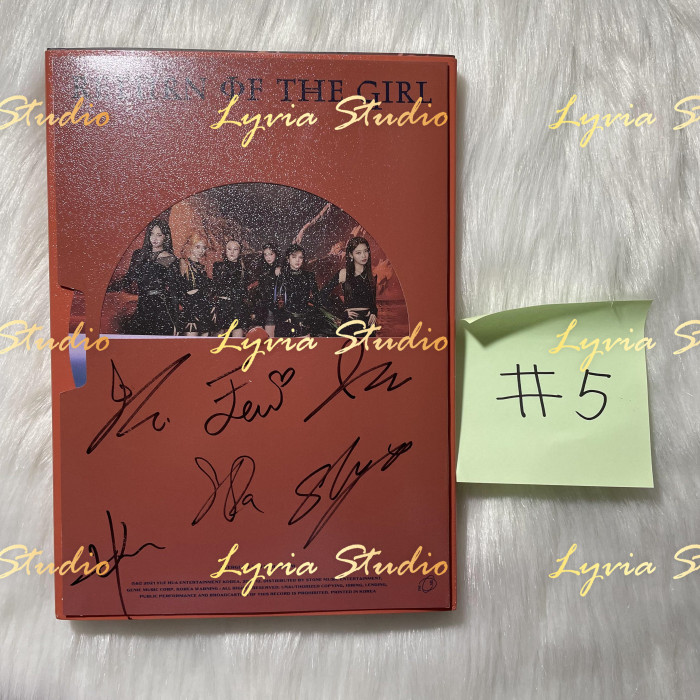 EVERGLOW Pirate ‘Return of The Girl’ OT6 All Member Signed Album