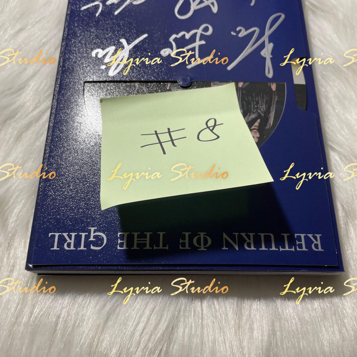 EVERGLOW Pirate ‘Return of The Girl’ OT6 All Member Signed Album