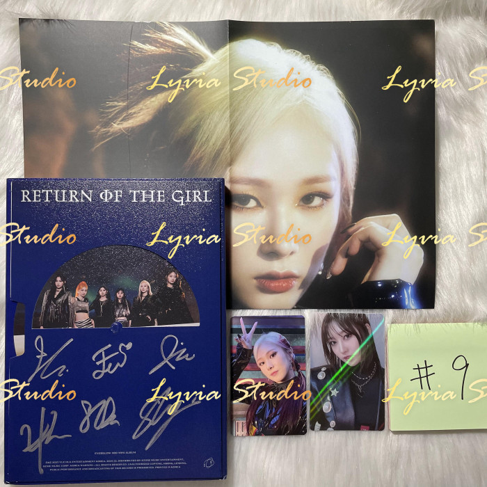 EVERGLOW Pirate ‘Return of The Girl’ OT6 All Member Signed Album