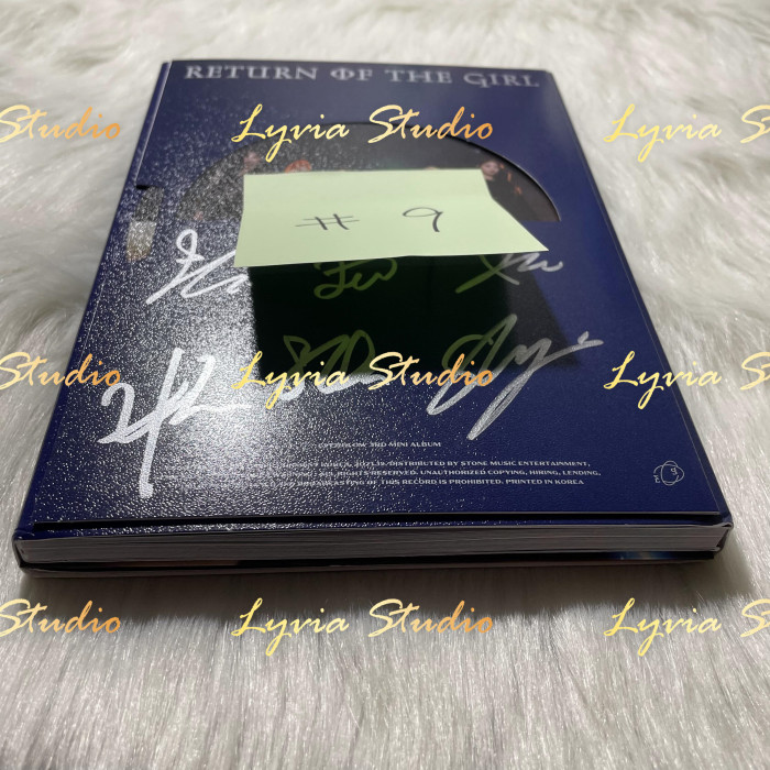 EVERGLOW Pirate ‘Return of The Girl’ OT6 All Member Signed Album