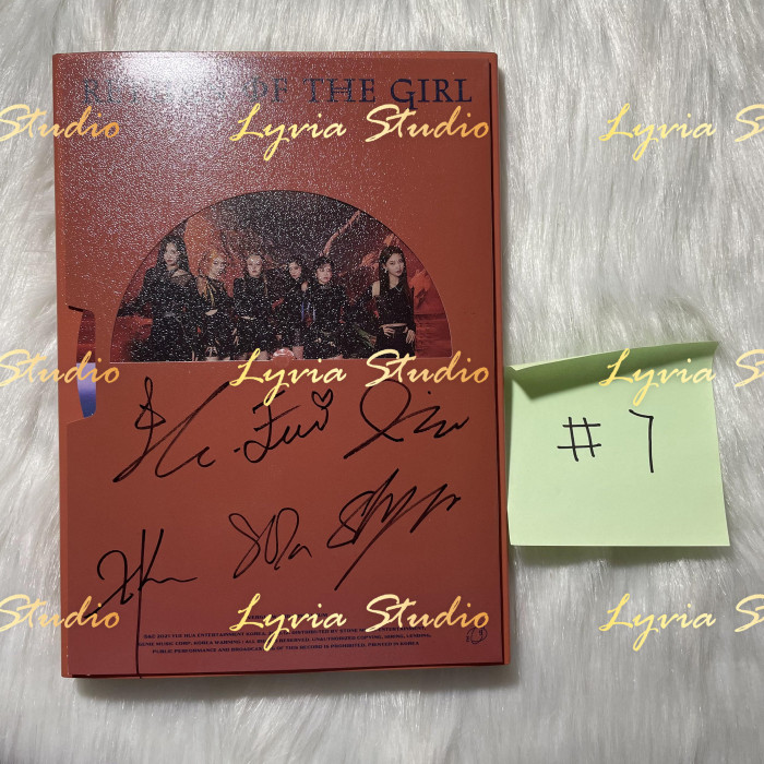 EVERGLOW Pirate ‘Return of The Girl’ OT6 All Member Signed Album