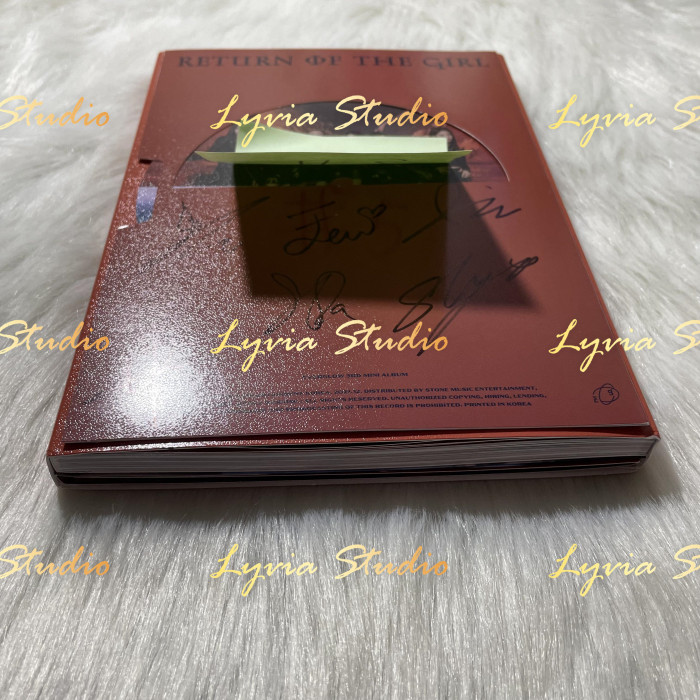 EVERGLOW Pirate ‘Return of The Girl’ OT6 All Member Signed Album