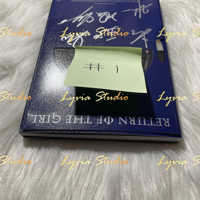 EVERGLOW Pirate ‘Return of The Girl’ OT6 All Member Signed Album