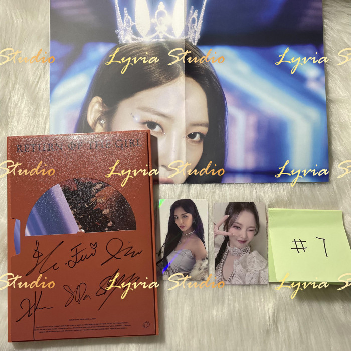 EVERGLOW Pirate ‘Return of The Girl’ OT6 All Member Signed Album