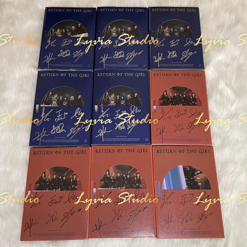 EVERGLOW Pirate ‘Return of The Girl’ OT6 All Member Signed Album