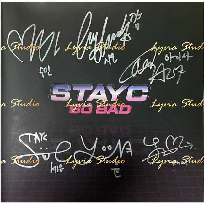STAYC 直筆サイン アルバム 非売品 so bad