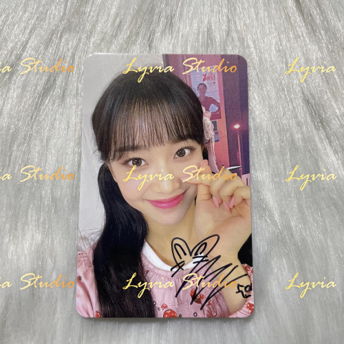 STAYC SUMIN STEREOTYPE SIGNED Makestar Fansign Photocard