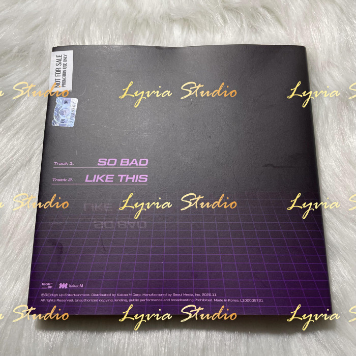 STAYC STAYDOM 'SO BAD' Debut Signed Promo Album