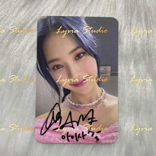 STAYC ISA STEREOTYPE SIGNED Apple Music Fansign Photocard