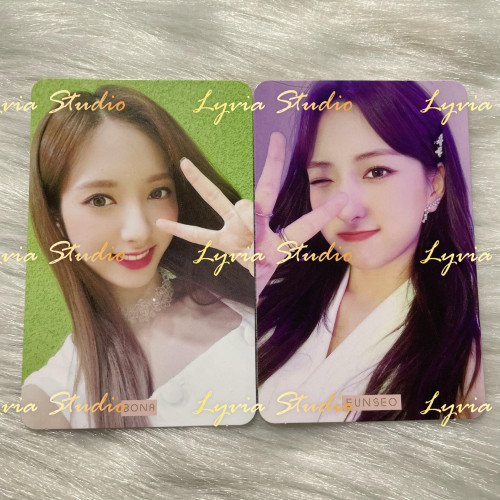 WJSN Butterfly Broadcast Photocard