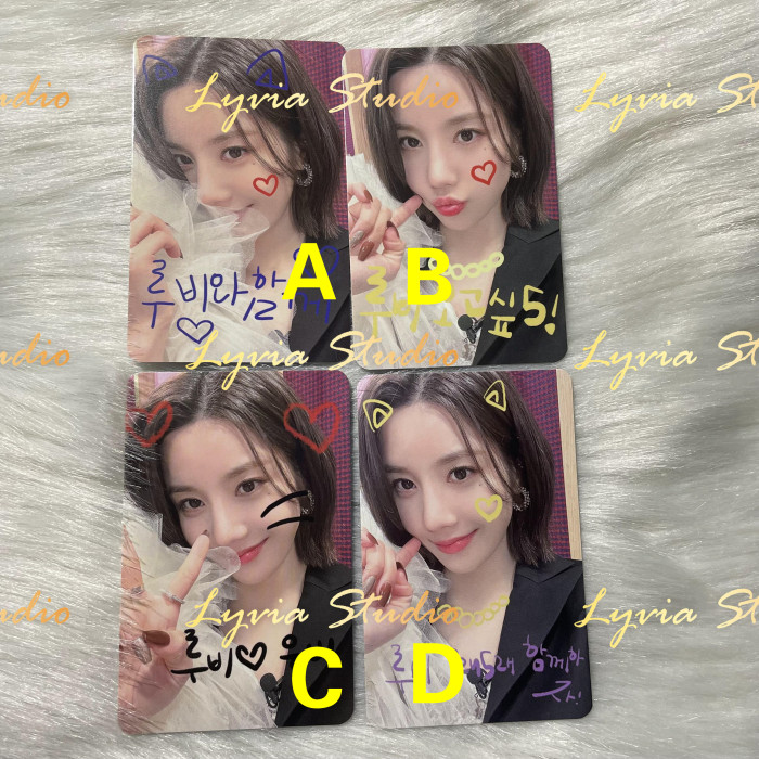 Kwon Eunbi “Color”  MakeStar Fansign Pre-order Photocard