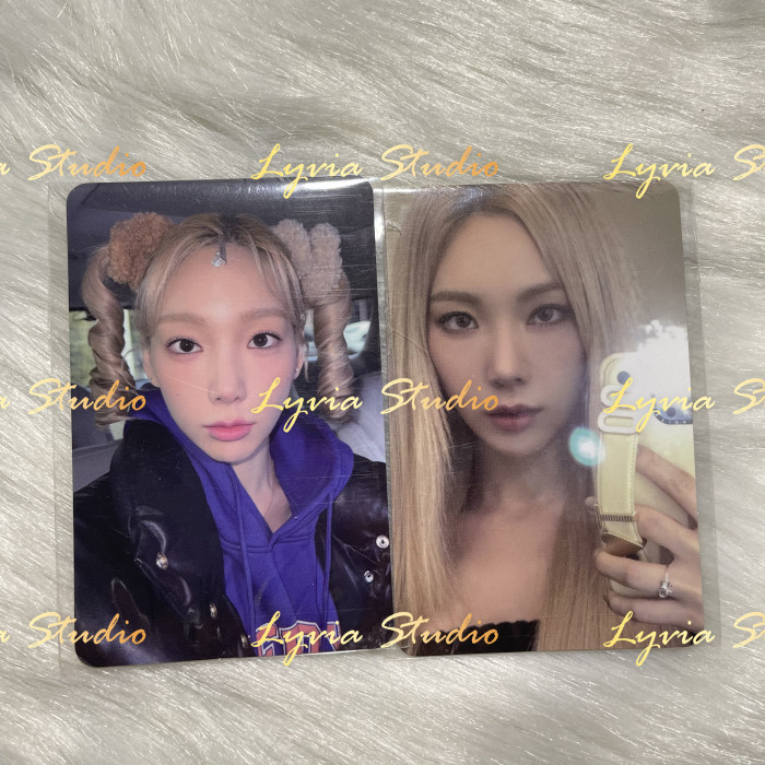 SNSD TAEYEON 'INVU' SMSTORE Fansign Pre-order Photocard